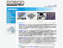 Tablet Screenshot of dobontech.com
